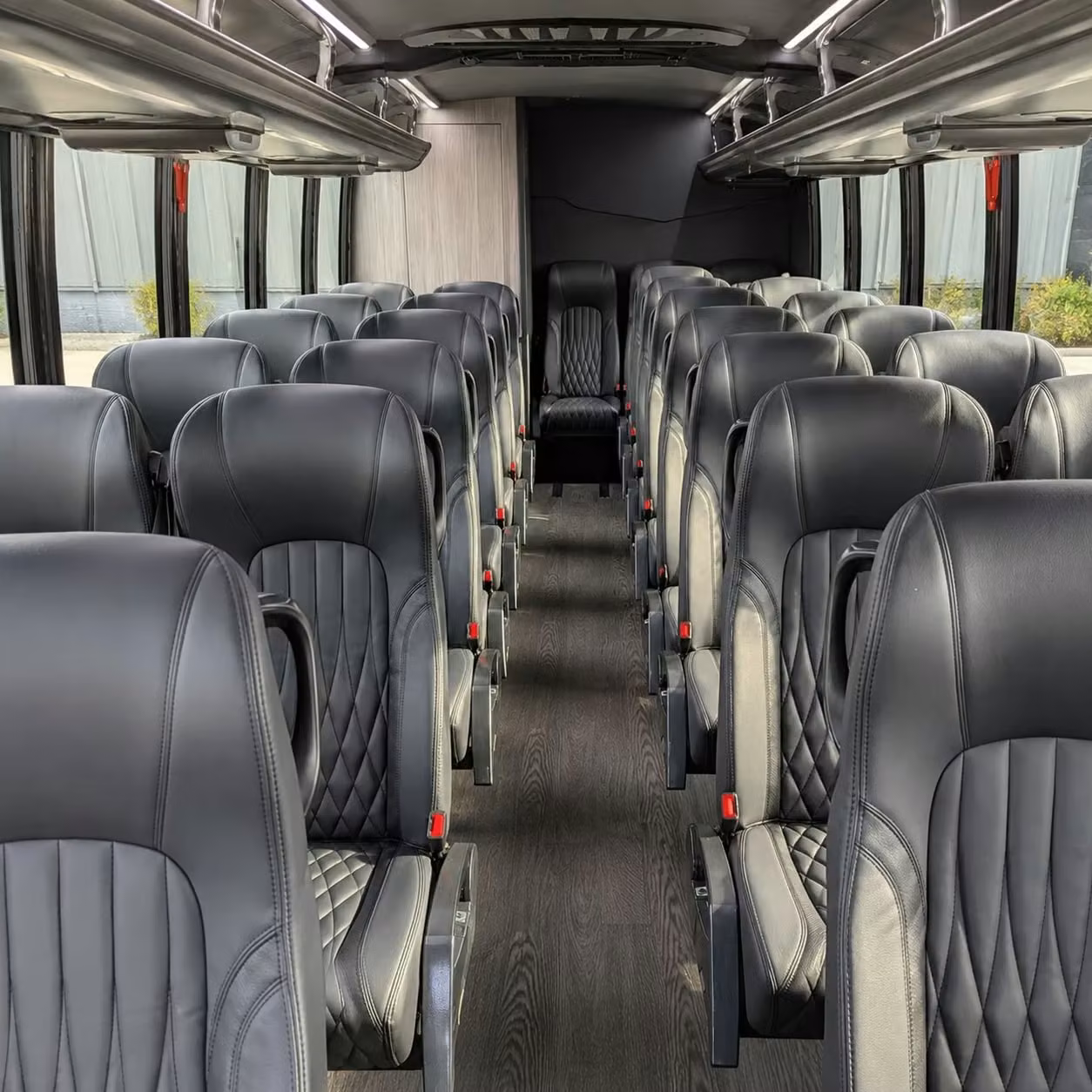 25 passenger minibus inside