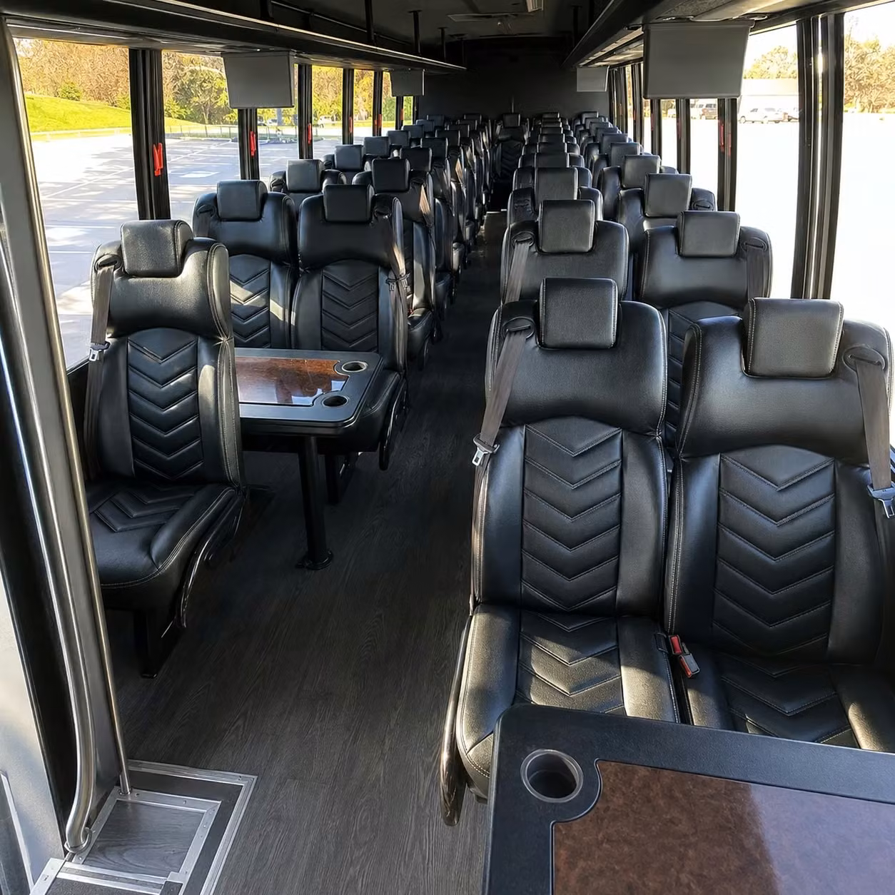 35 passenger minibus inside