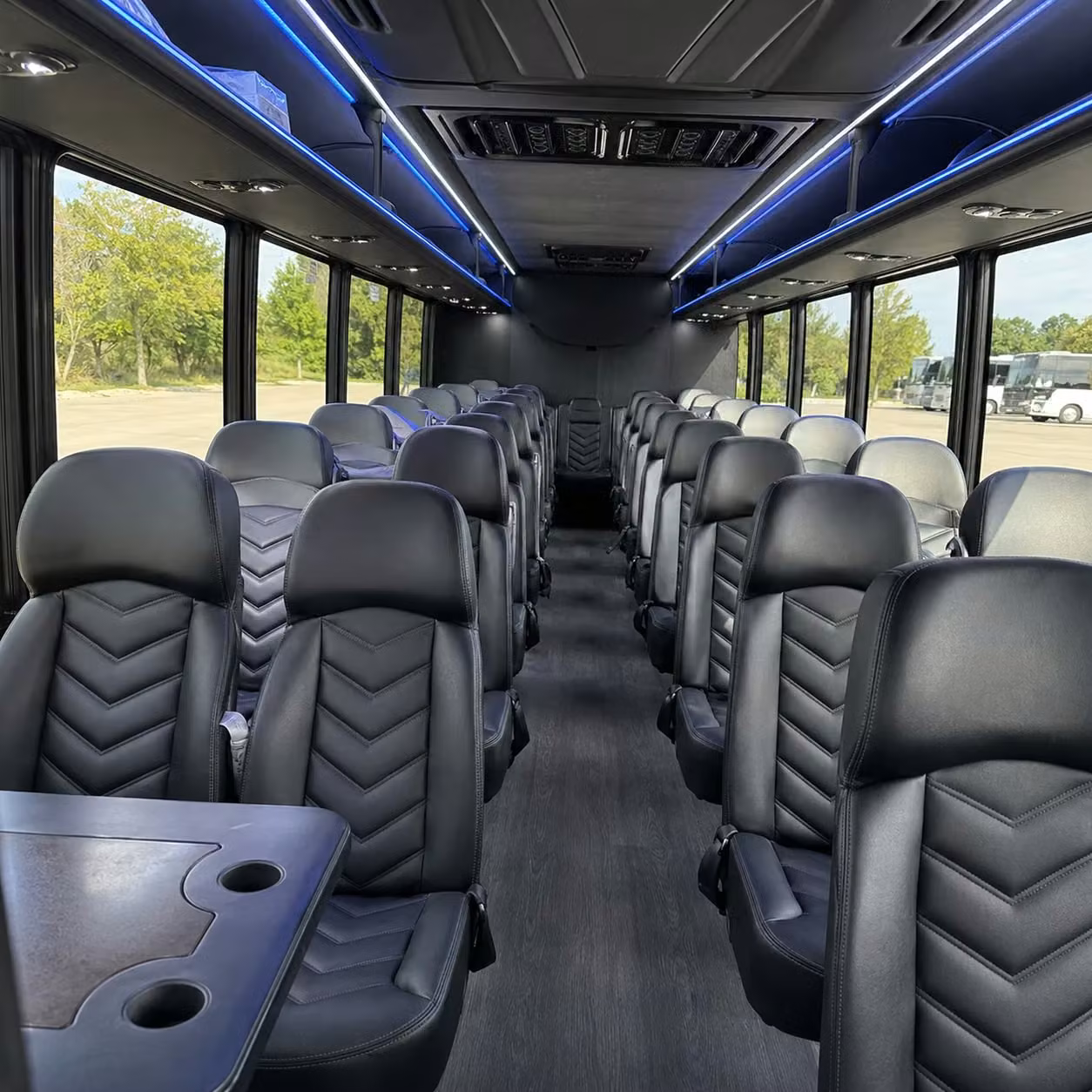 minibuses for smaller fontana prom groups who want a private ride